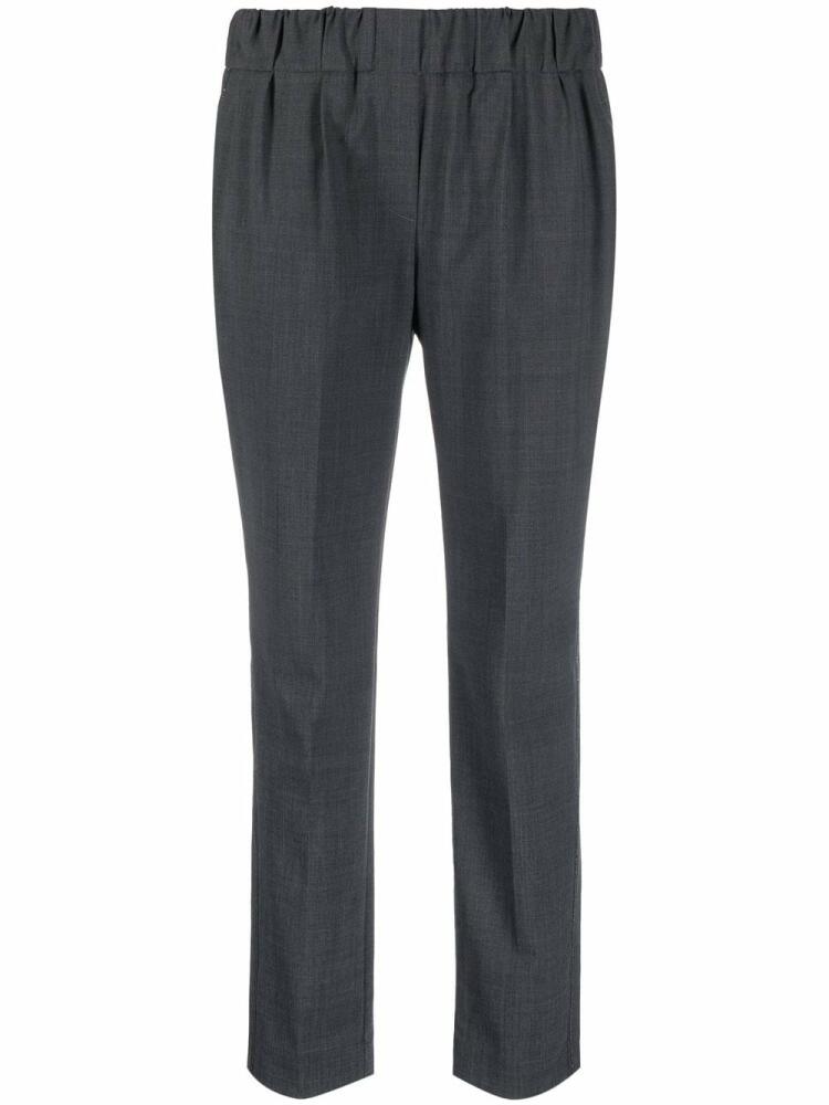 Brunello Cucinelli cropped tailored trousers - Grey Cover