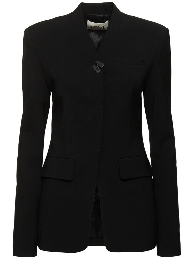 TOVE Selena Viscose Blend Blazer Cover