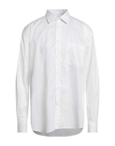 Avignon Man Shirt White Size 17 ¾ Cotton Cover