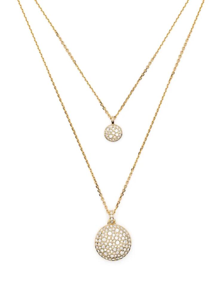 Swarovski Sublima pendant necklace - Gold Cover