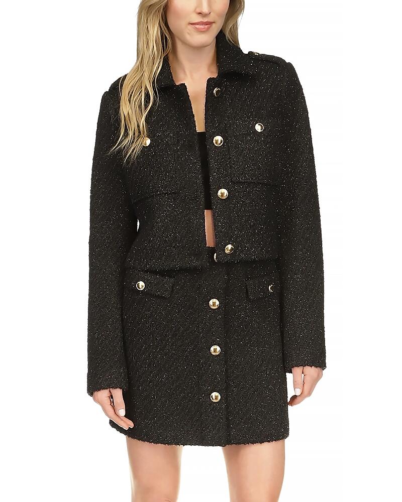 Michael Michael Kors Crop Tweed Jacket Cover