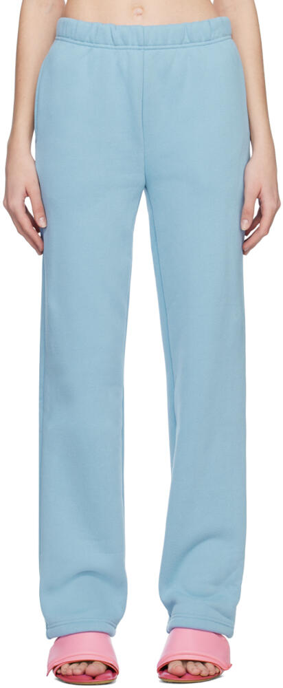 GUIZIO Blue Flared Lounge Pants Cover