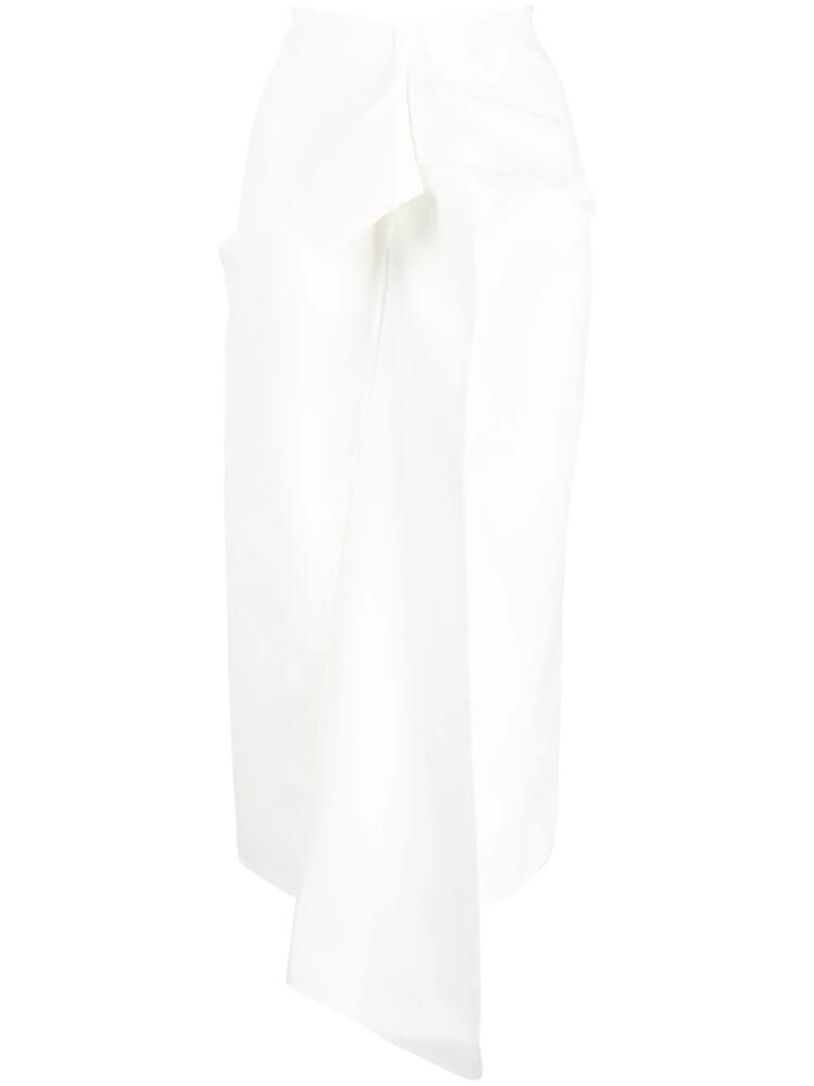 Maticevski draped-detail skirt - White Cover