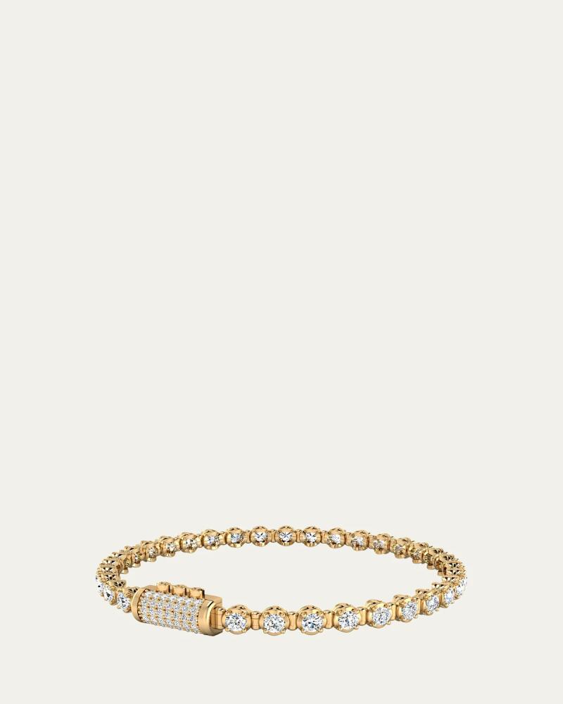 Hoorsenbuhs 3mm Diamond Bracelet in 18K Yellow Gold Cover