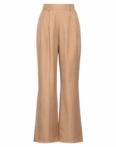 Cristinaeffe Woman Pants Camel Polyester Cover