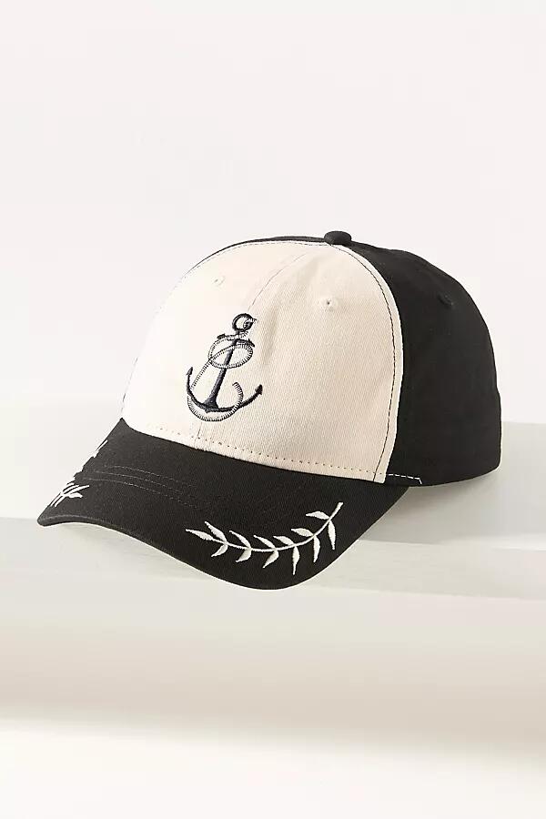 Coney Island Picnic Nautical Monogram Cap Cover