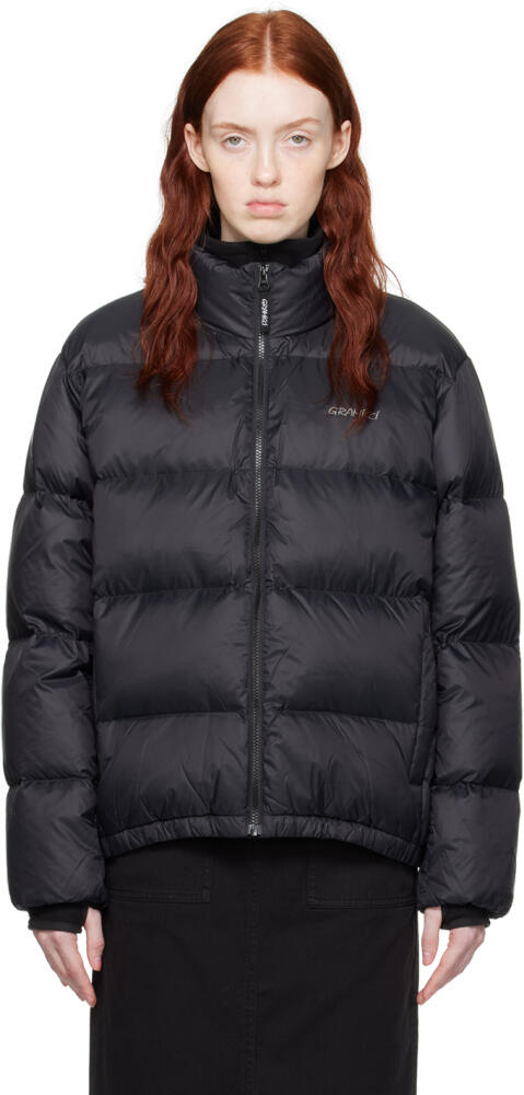 Gramicci Black Zip Down Jacket Cover