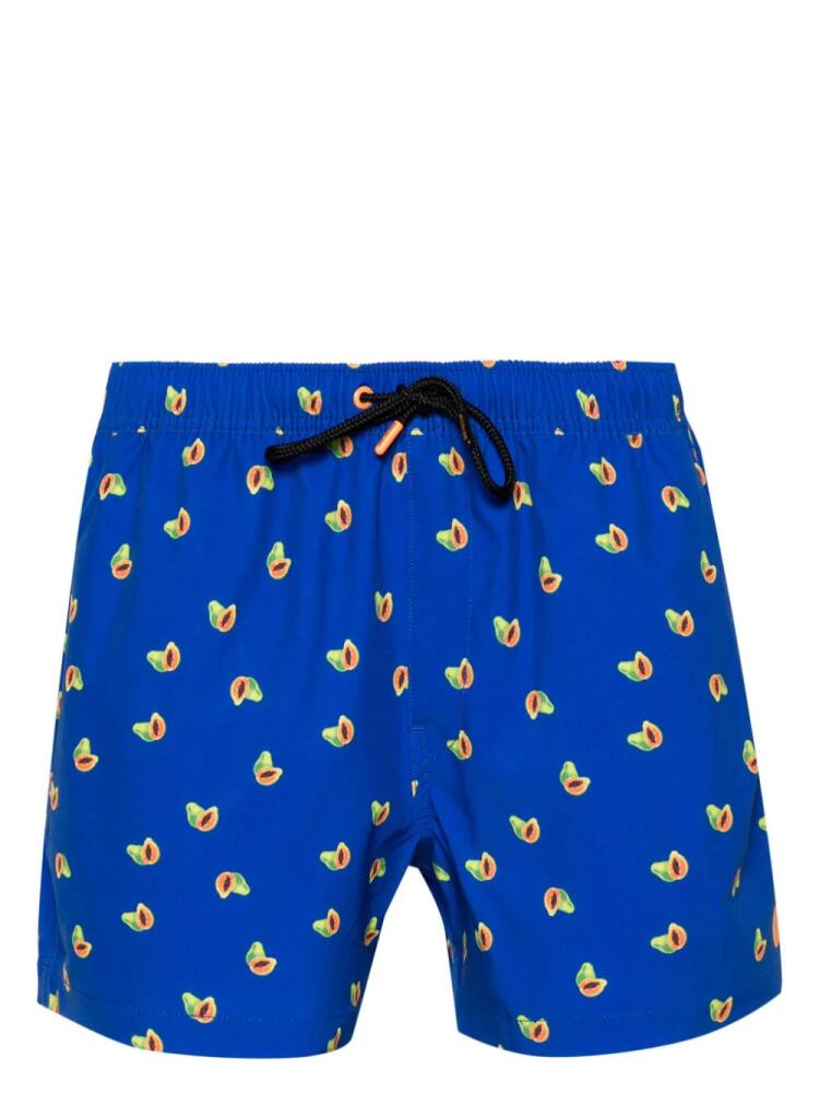 Save The Duck Ademir fruit-print swim shorts - Blue Cover