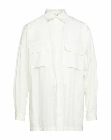 Nike Man Shirt Ivory Cotton, Nylon Cover