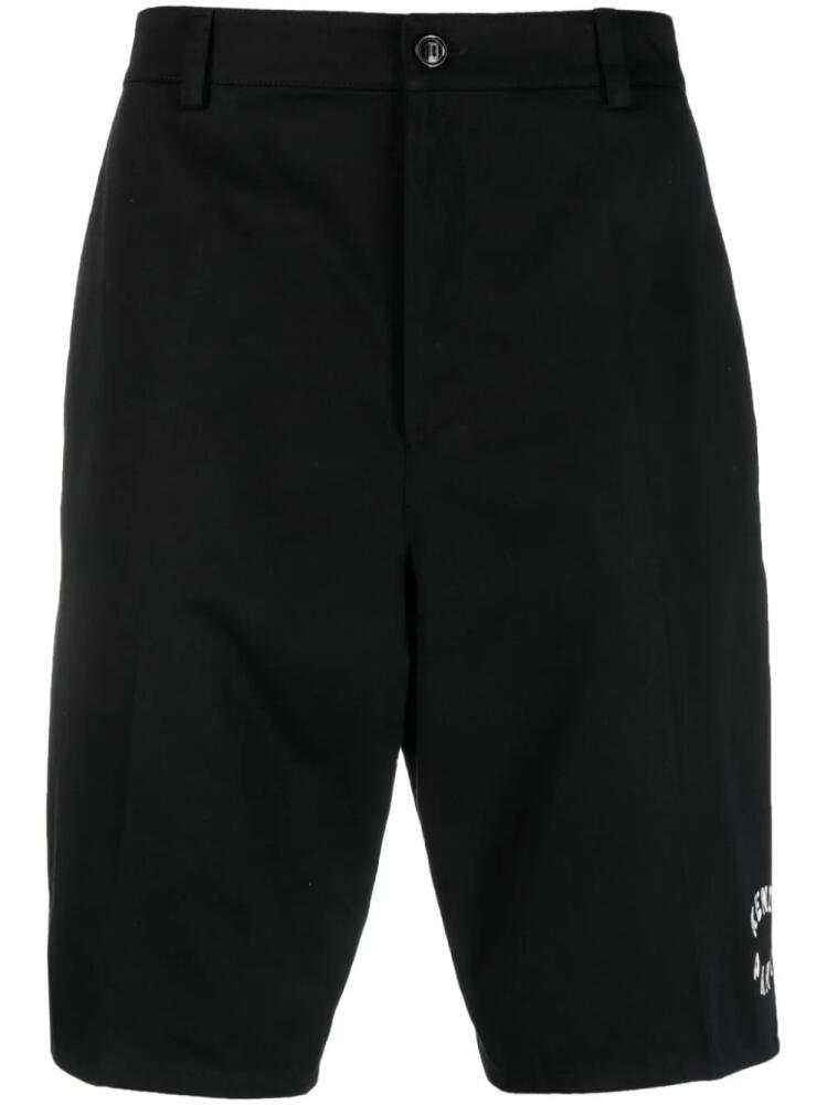 Kenzo logo-embroidered bermuda shorts - Black Cover