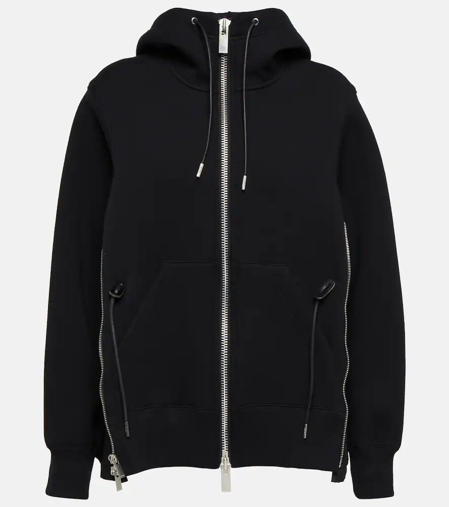 Sacai Sponge Sweat x Nylon Twill hoodie Cover