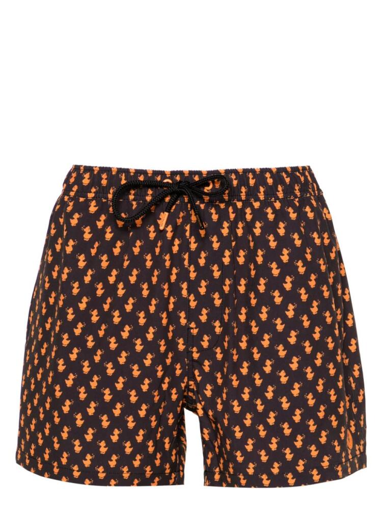 Save The Duck Ademir monogram-print swim shorts - Black Cover