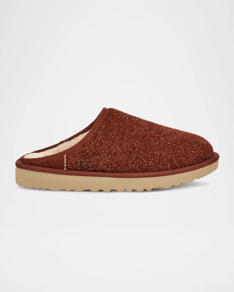 UGG Men's Classic Slip-On Shaggy Suede Slippers Cover