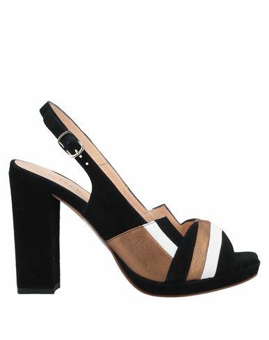 Chie By Chie Mihara Woman Sandals Black Soft Leather Cover