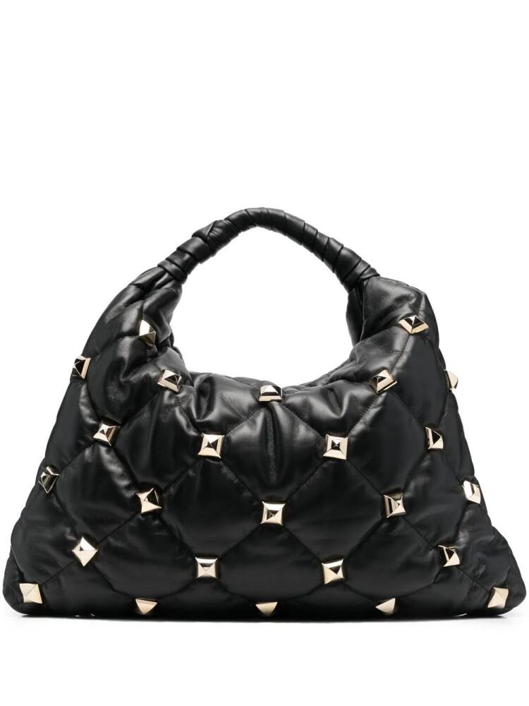 Philipp Plein pyramid-stud embellished tote bag - Black Cover