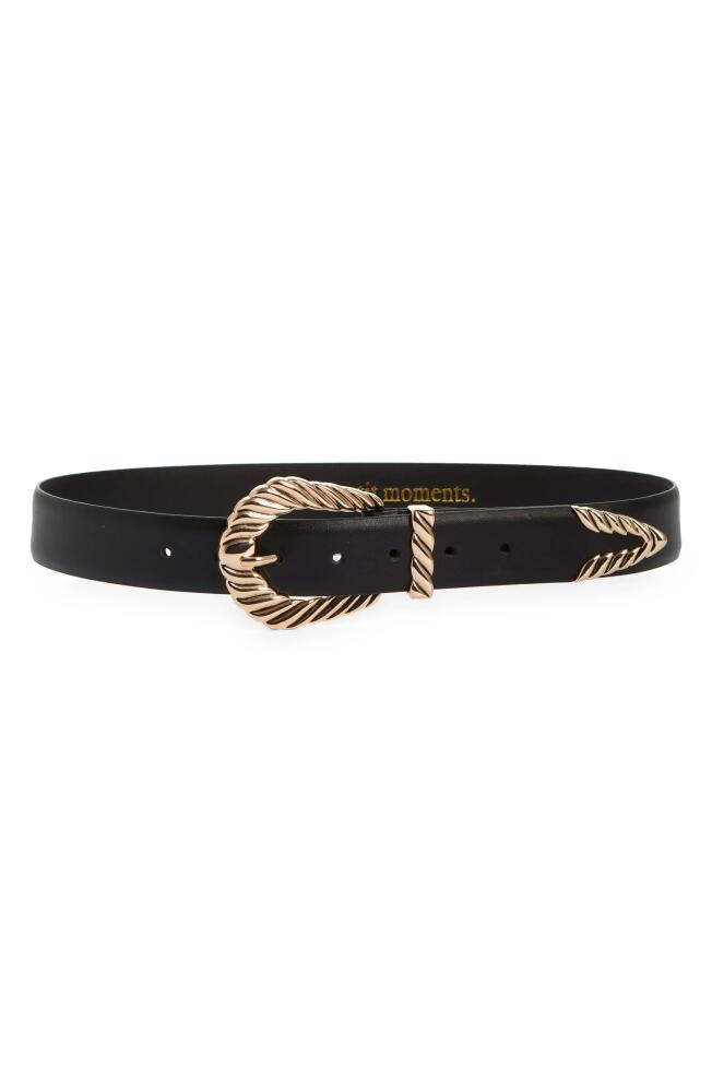 Petit Moments Modern Rodeo Belt in Black Cover