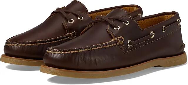 Sperry Gold Authentic Original 2-Eye Seasonal (Brown Leather) Men's Lace-up Boots Cover