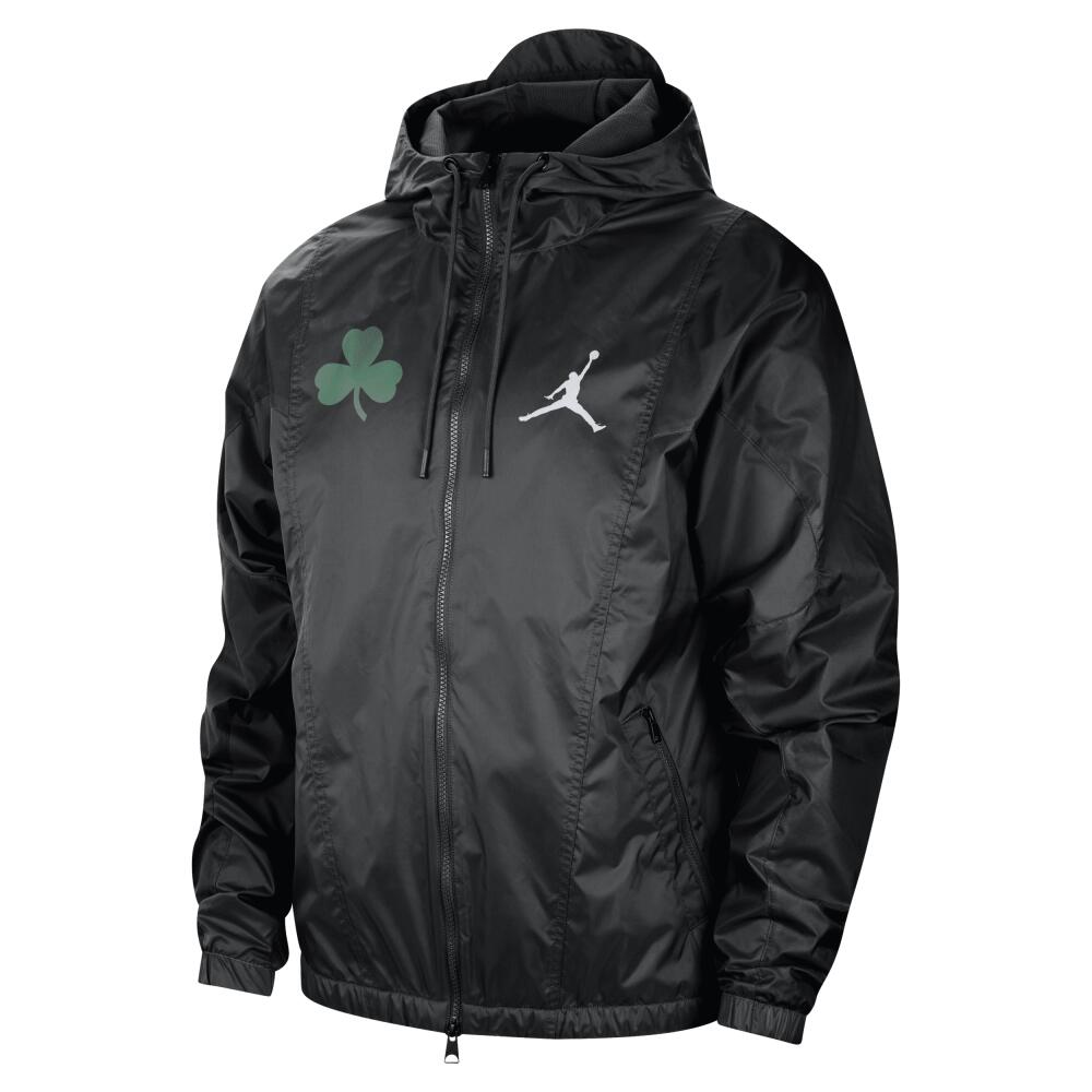 Men's Boston Celtics Courtside Statement Jordan NBA Jacket in Black Cover