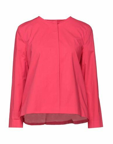 Niū Woman Blazer Fuchsia Cotton, Elastane Cover