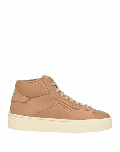 Santoni Woman Sneakers Light brown Leather Cover