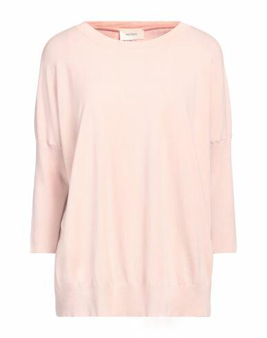 Vicolo Woman Sweater Blush Viscose, Polyester Cover