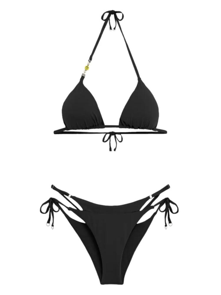 BARROW logo-patch bikini set - Black Cover