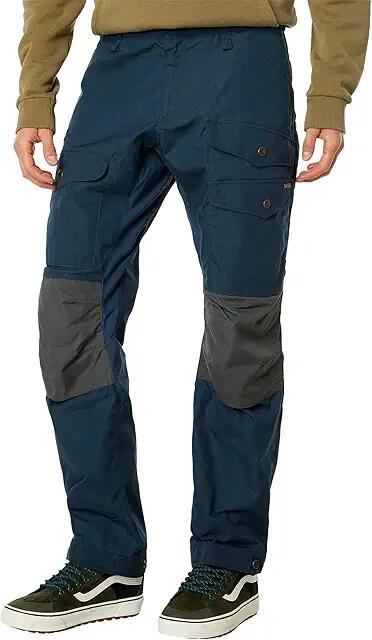 Fjallraven Vidda Pro Ventilated Trousers (Mountain Blue/Basalt) Men's Clothing Cover