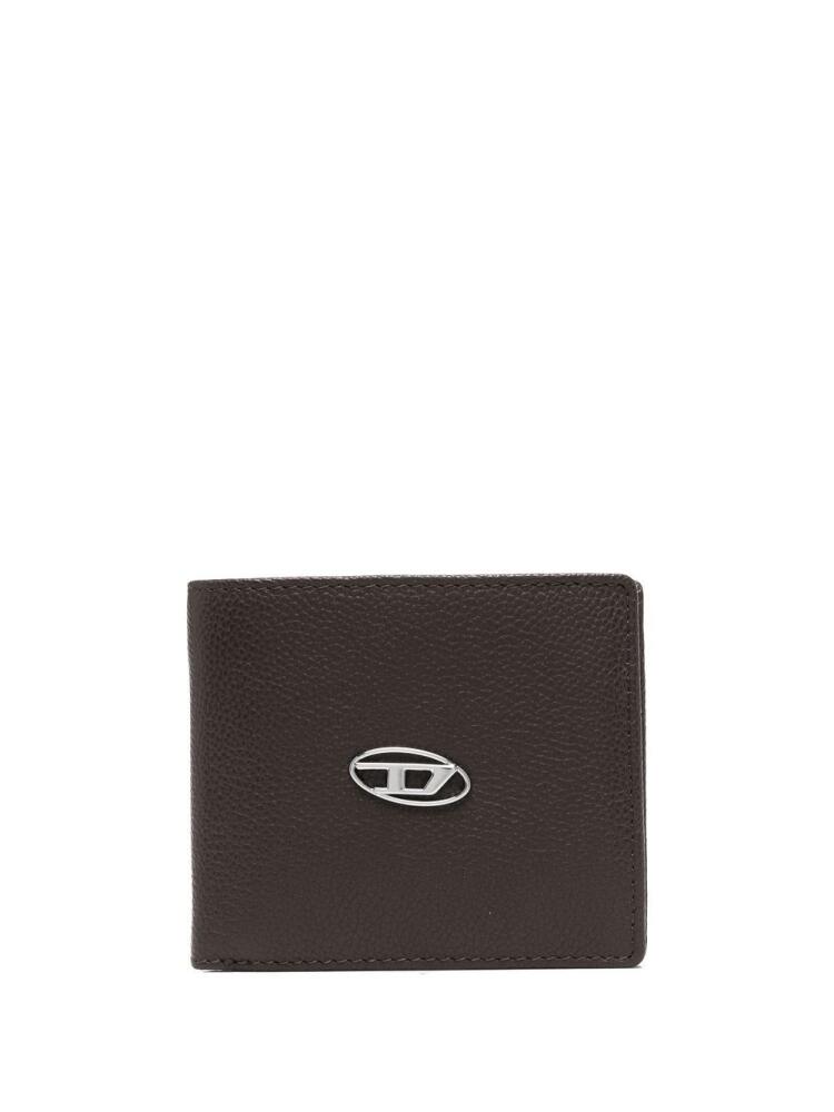 Diesel Bi Fold Coin S leather wallet - Brown Cover