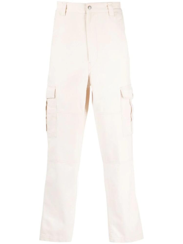 MARANT straight-leg cargo pants - Neutrals Cover