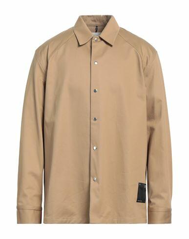 Oamc Man Shirt Camel Cotton Cover