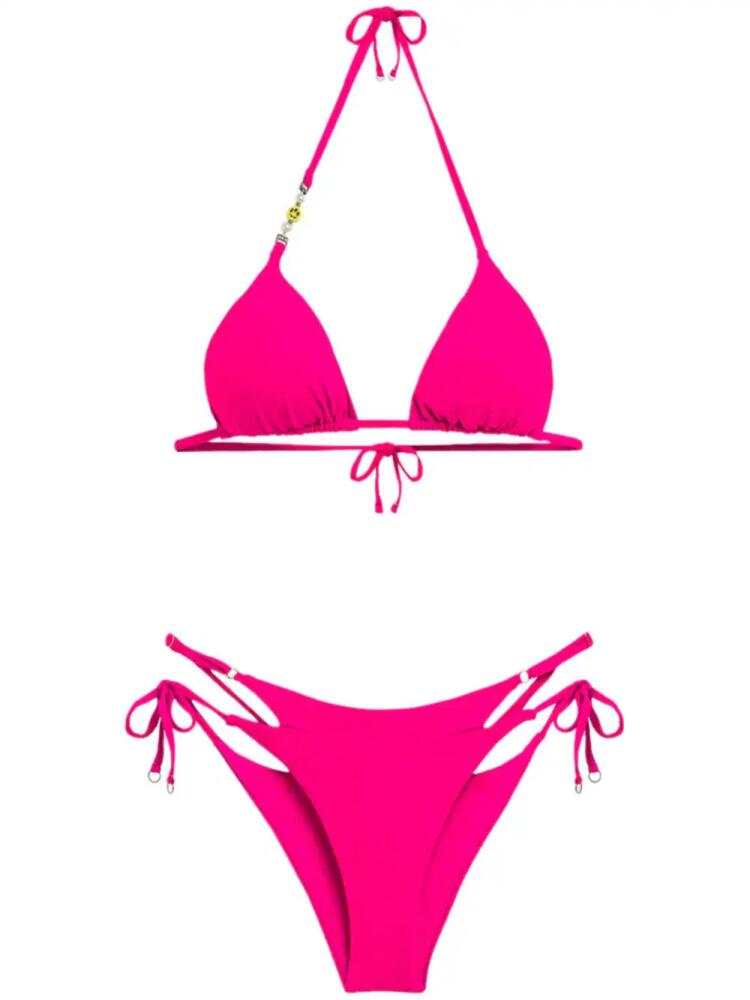 BARROW logo-patch bikini set - Pink Cover