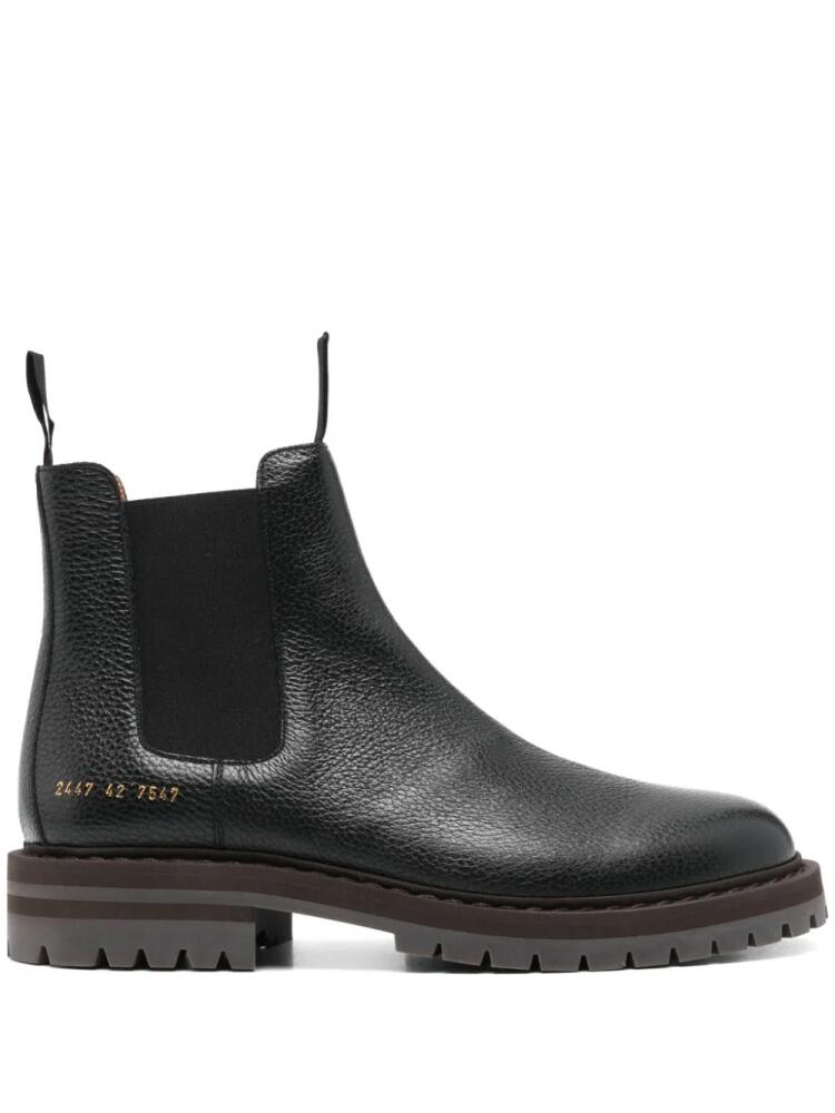 Common Projects leather Chelsea boots - Black Cover