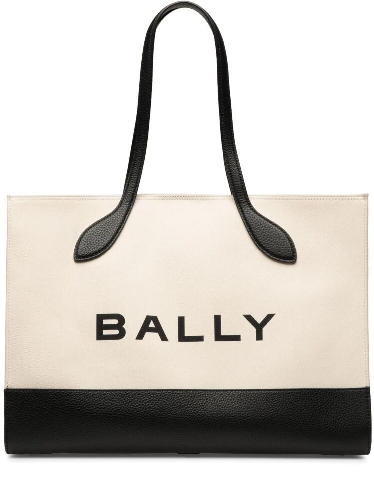 BALLY Bar Keep On Canvas Shoulder Bag Cover