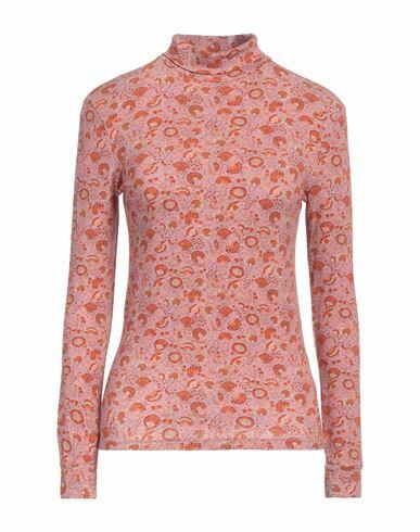 Antik Batik Woman T-shirt Pastel pink Viscose, Wool, Elastane Cover