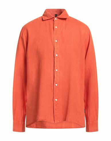 04651/a Trip In A Bag Man Shirt Orange Linen Cover