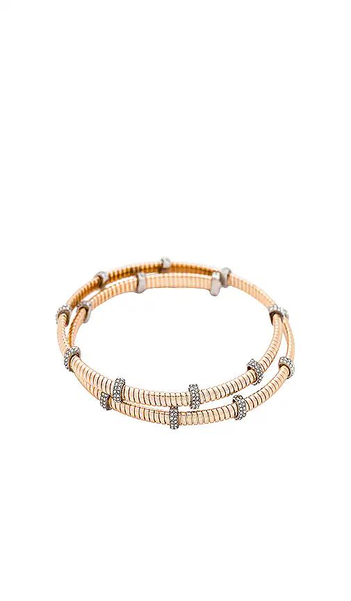 BaubleBar Eve Cuff Bracelet in Metallic Gold Cover