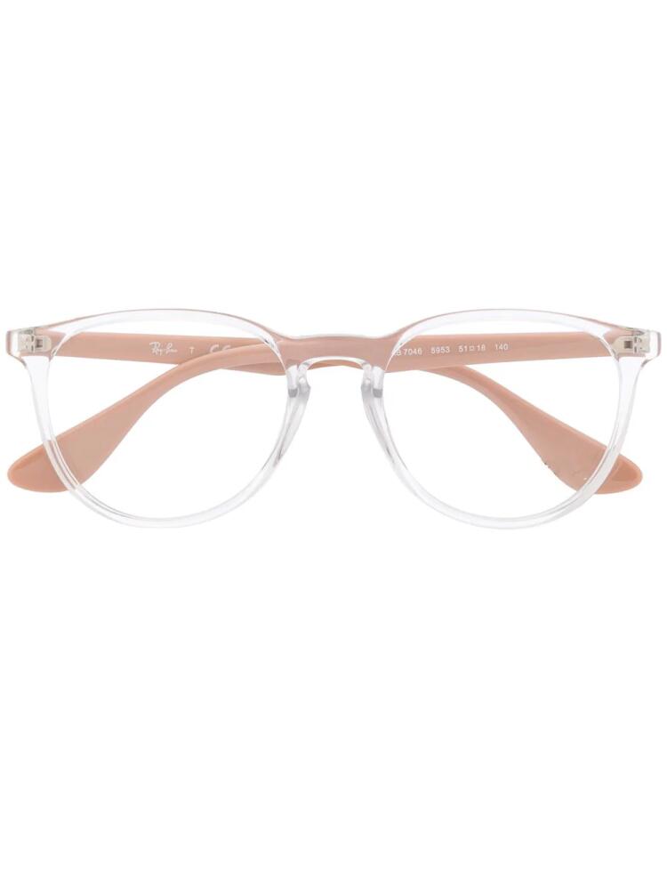 Ray-Ban angular glasses - White Cover