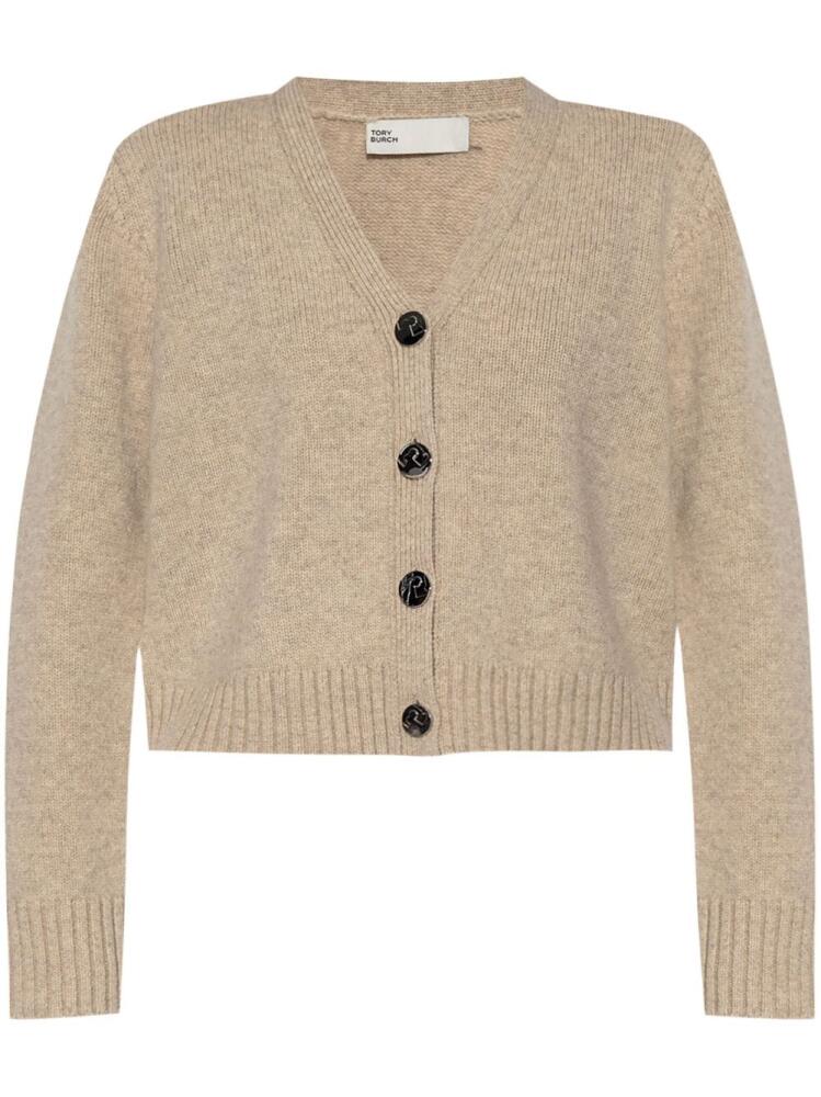 Tory Burch v-neck cardigan - Neutrals Cover