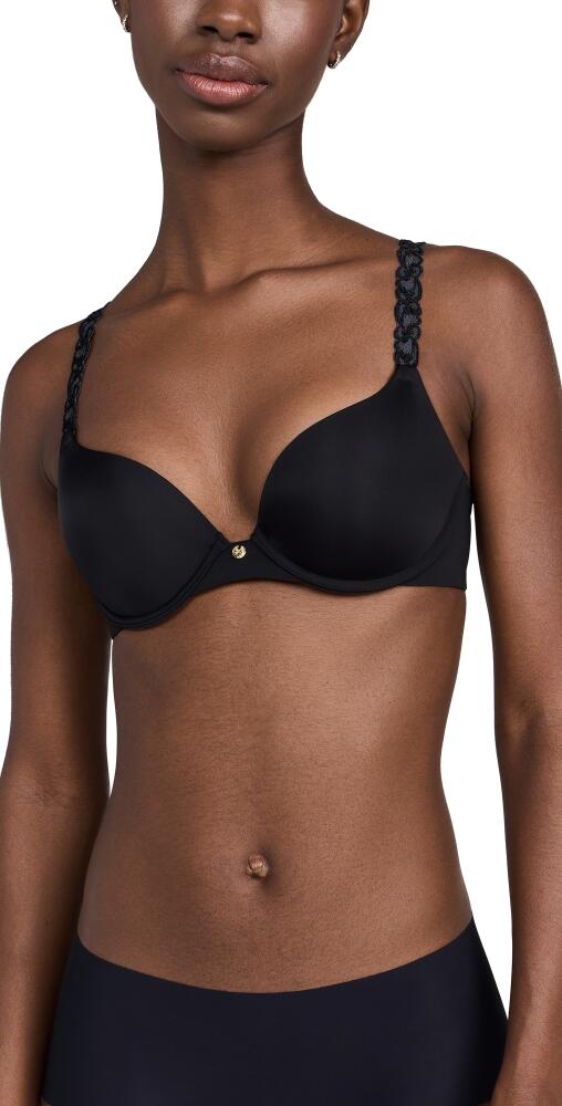 Natori Natori Pure Luxe Push-Up Underwire Black Combo Cover