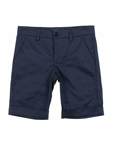 Harmont & Blaine Man Shorts & Bermuda Shorts Midnight blue Cotton, Elastane Cover