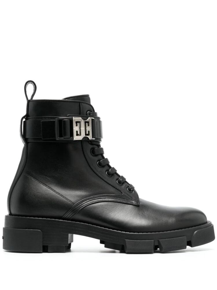 Givenchy Terra leather ankle boots - Black Cover