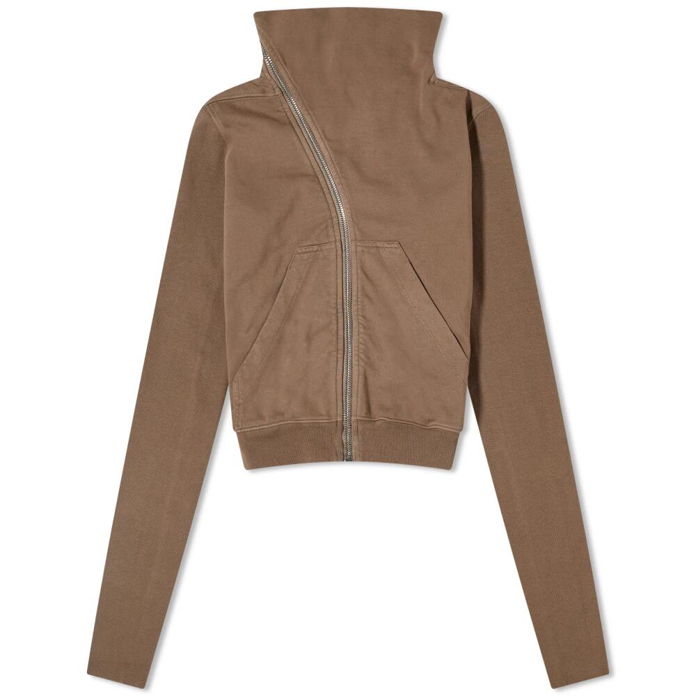 Rick Owens DRKSHDW Women's Mountain Zip Sweat in Dust Cover