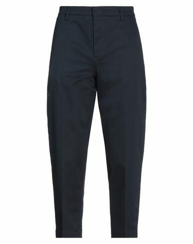 Takeshy Kurosawa Man Pants Midnight blue Cotton, Elastane Cover