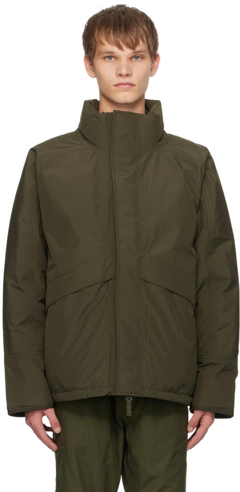 nanamica Khaki Short Down Jacket Cover