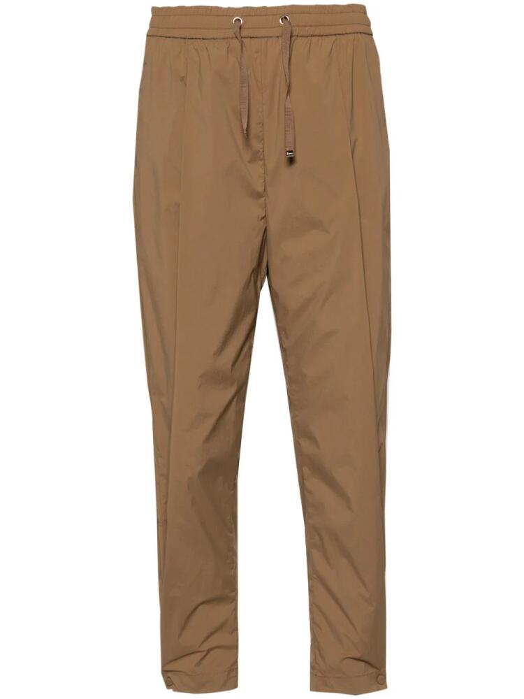 Herno tapered cropped trousers - Brown Cover