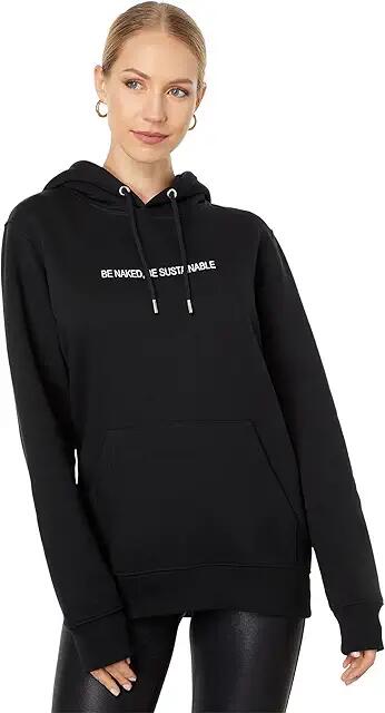 Boyarovskaya Sustainable Logo Hoodie (Black) Women's Sweatshirt Cover