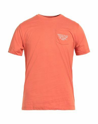 Dooa Man T-shirt Orange Cotton Cover