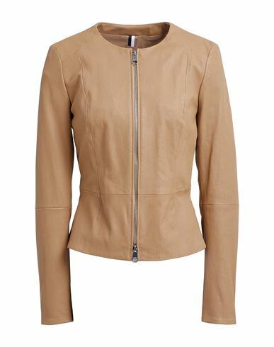 Boss Woman Jacket Camel Lambskin Cover