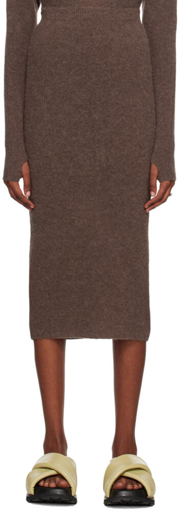 Paloma Wool Brown Martini Maxi Skirt Cover