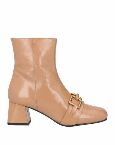 Coral Blue Woman Ankle boots Blush Soft Leather Cover